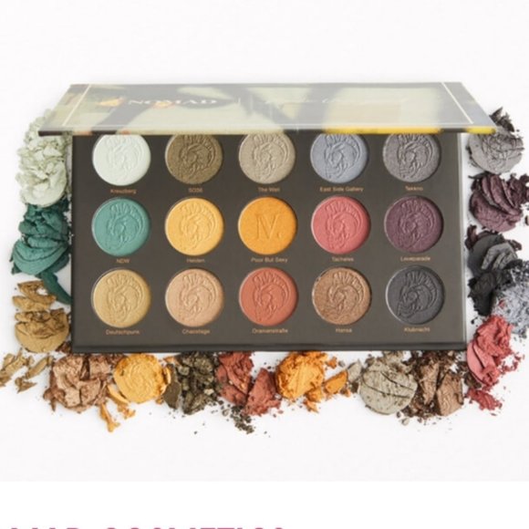 NOMAD X berlin Underground Eyeshadow Palette - Picture 1 of 6